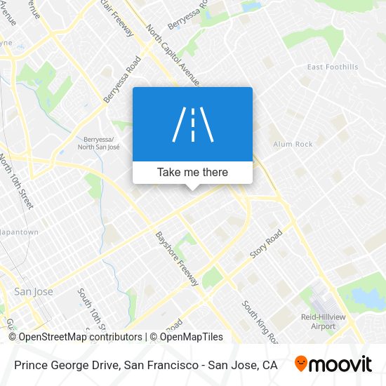 Prince George Drive map