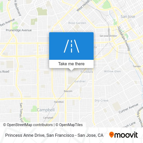 Mapa de Princess Anne Drive