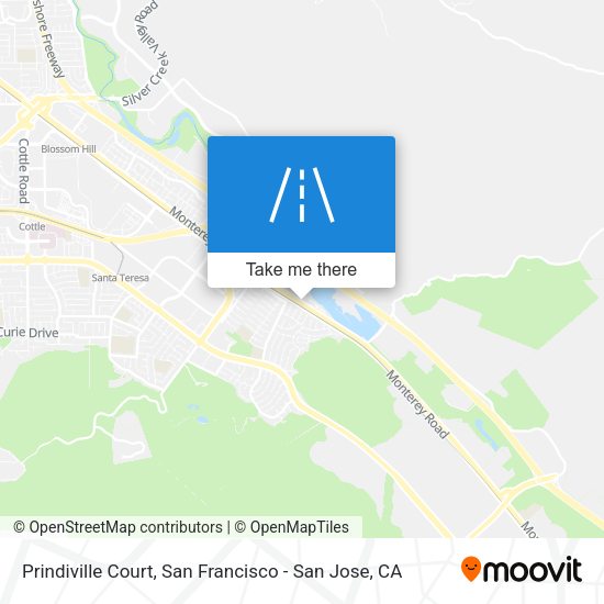Prindiville Court map