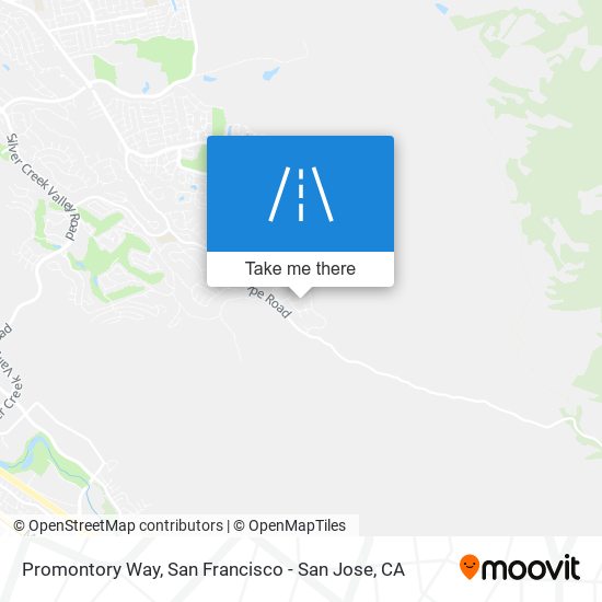 Promontory Way map