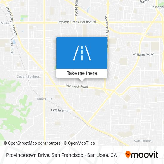 Provincetown Drive map