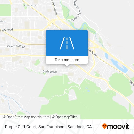 Purple Cliff Court map