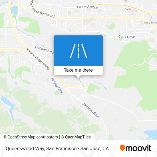 Queenswood Way map