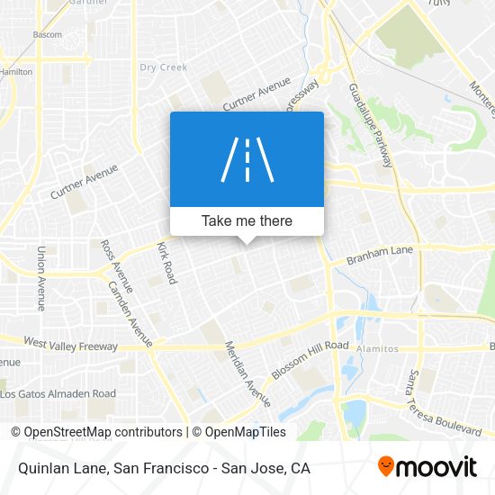 Mapa de Quinlan Lane