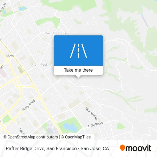 Rafter Ridge Drive map
