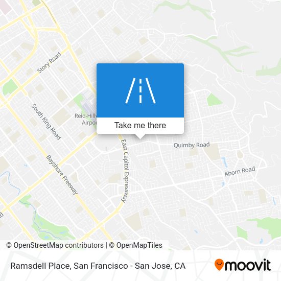 Ramsdell Place map