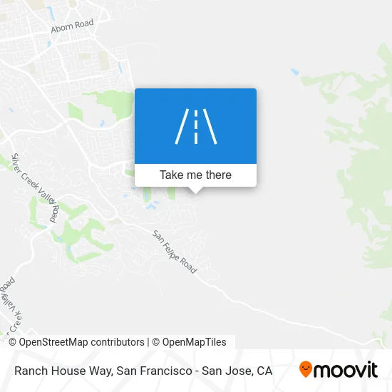 Ranch House Way map