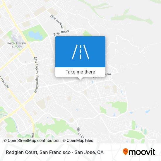 Mapa de Redglen Court