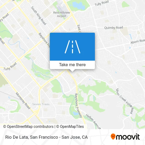 Rio De Lata map