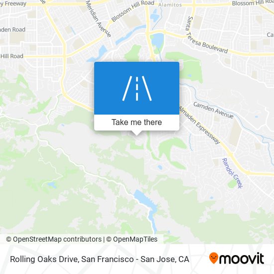 Rolling Oaks Drive map