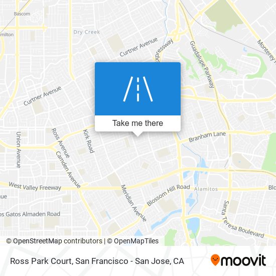 Ross Park Court map