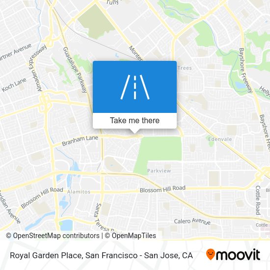 Mapa de Royal Garden Place
