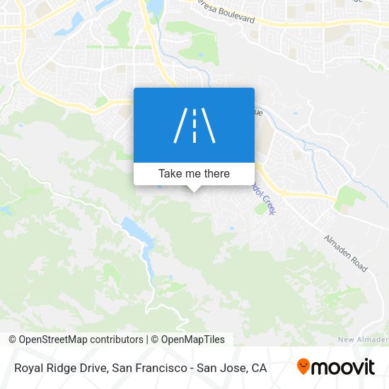 Royal Ridge Drive map