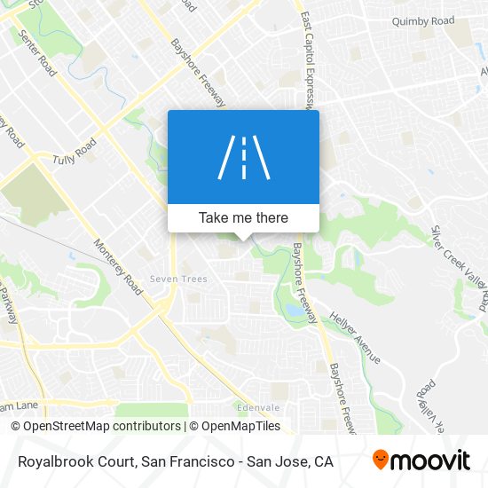 Mapa de Royalbrook Court