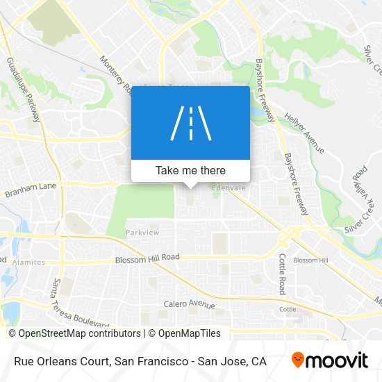 Rue Orleans Court map