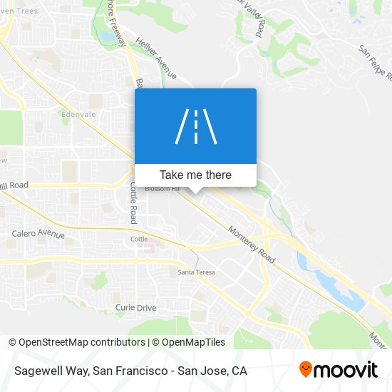 Sagewell Way map