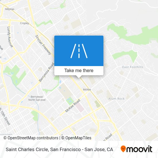 Saint Charles Circle map
