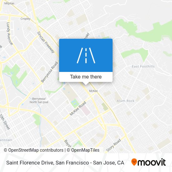 Saint Florence Drive map