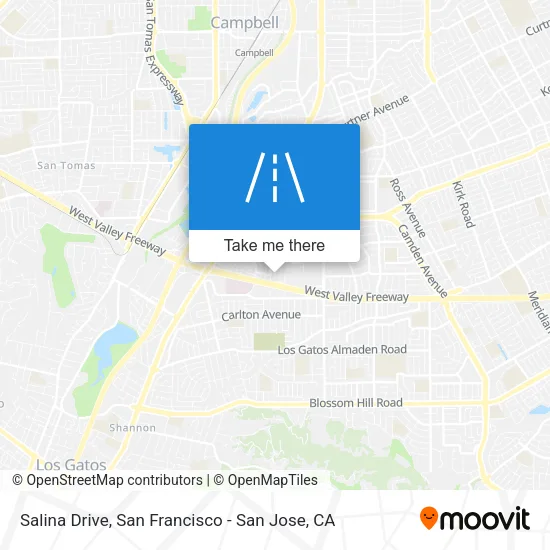 Salina Drive map
