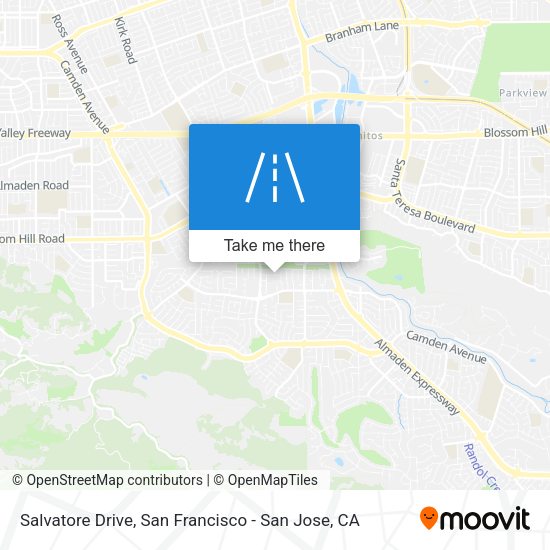 Mapa de Salvatore Drive