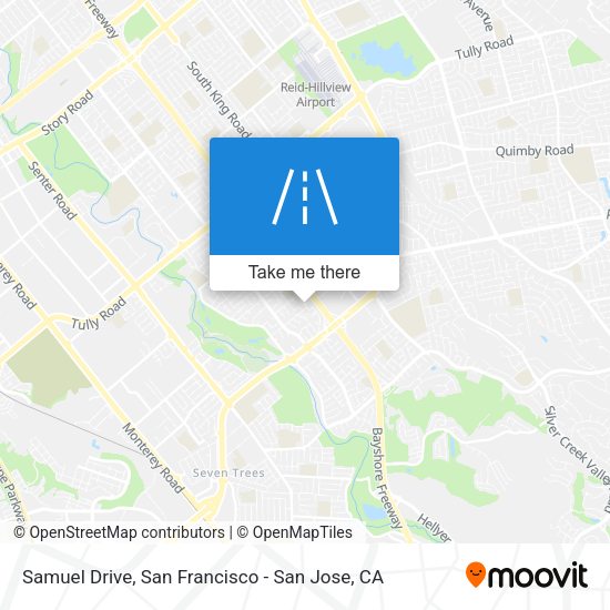 Mapa de Samuel Drive