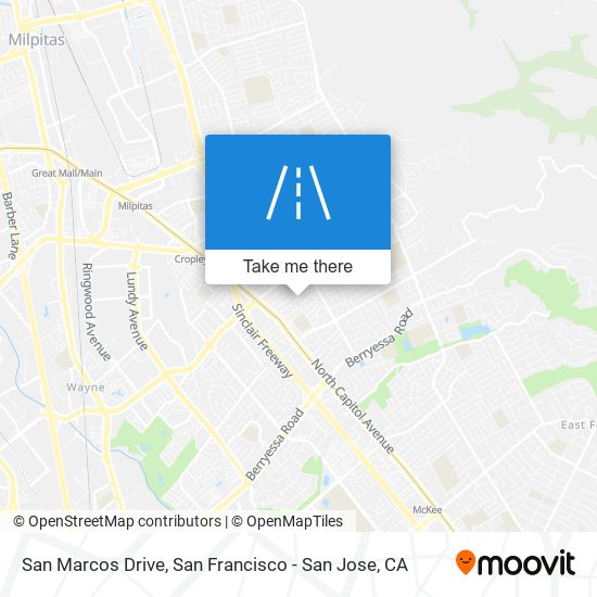 San Marcos Drive map