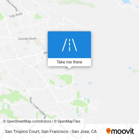 San Tropico Court map