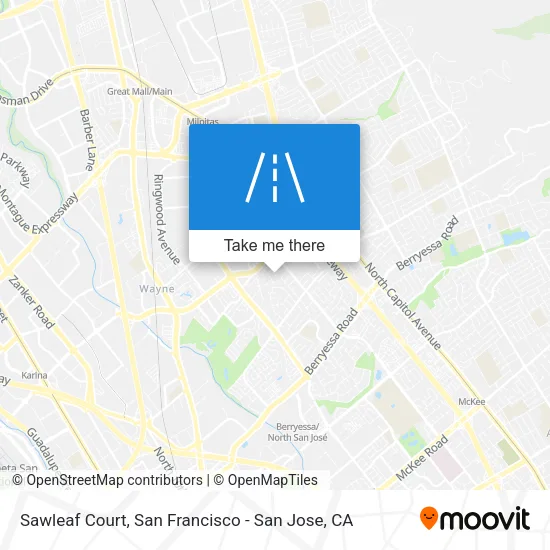 Mapa de Sawleaf Court
