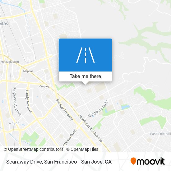 Scaraway Drive map