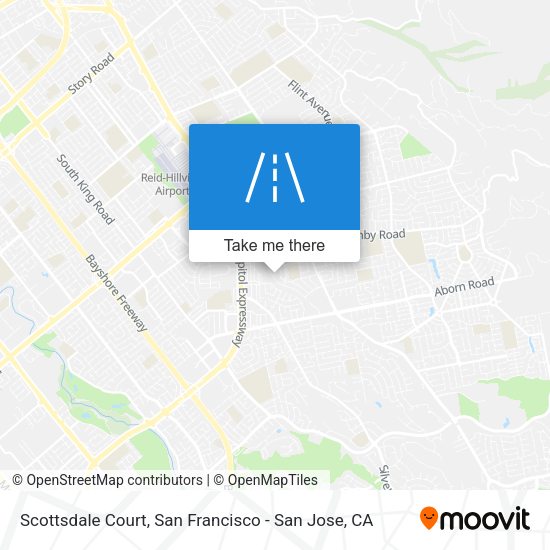 Mapa de Scottsdale Court