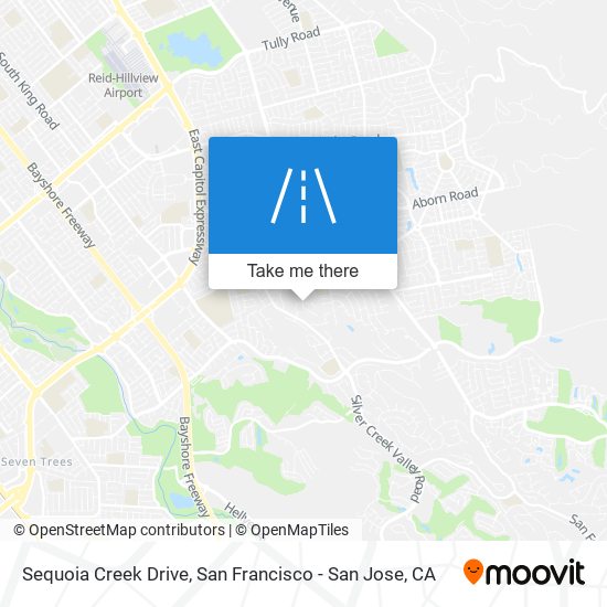 Sequoia Creek Drive map
