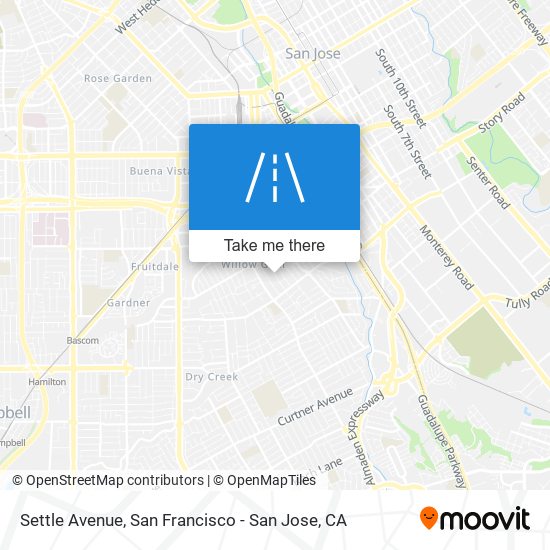 Settle Avenue map