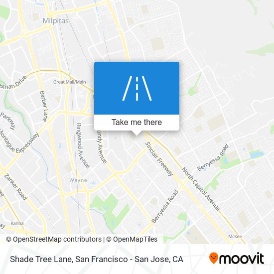 Shade Tree Lane map