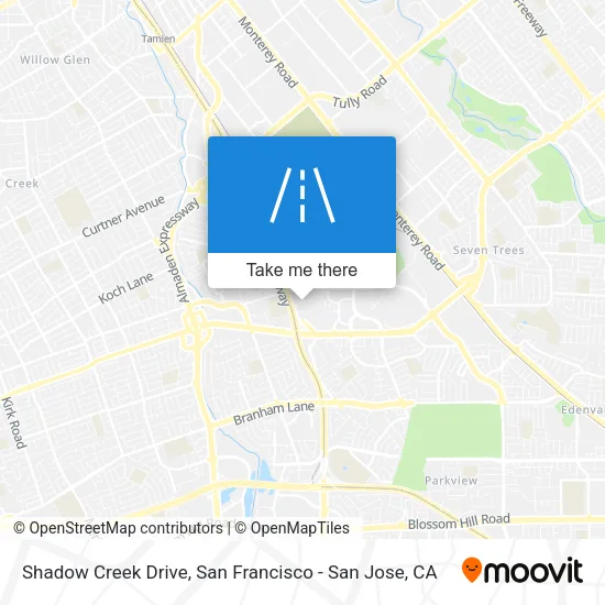 Shadow Creek Drive map