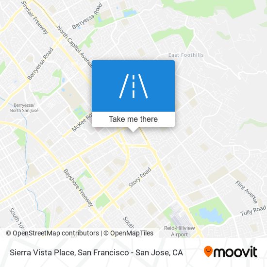 Sierra Vista Place map