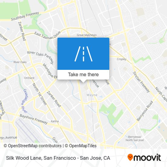 Mapa de Silk Wood Lane
