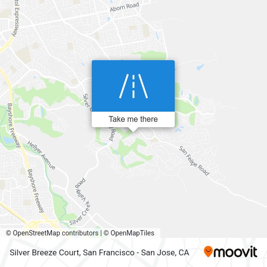 Silver Breeze Court map