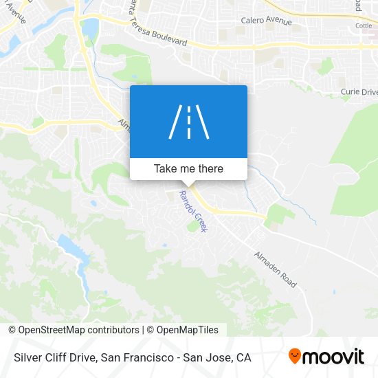 Mapa de Silver Cliff Drive