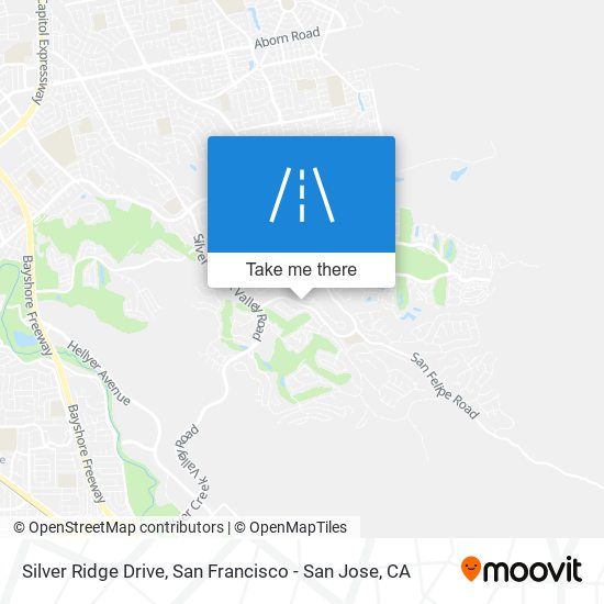 Mapa de Silver Ridge Drive