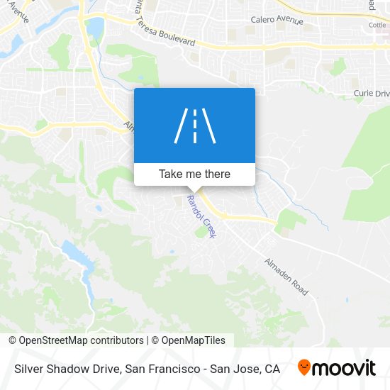 Silver Shadow Drive map