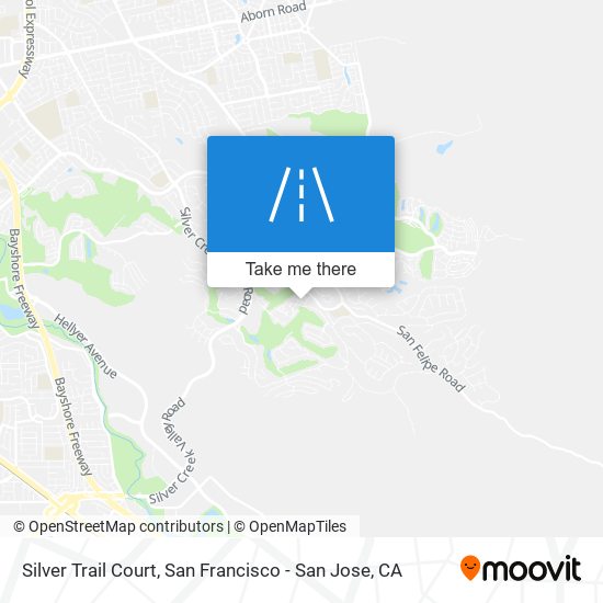 Silver Trail Court map