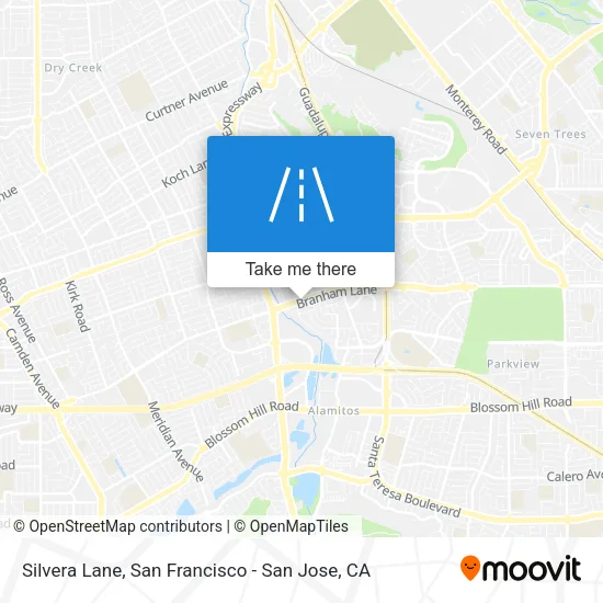 Silvera Lane map
