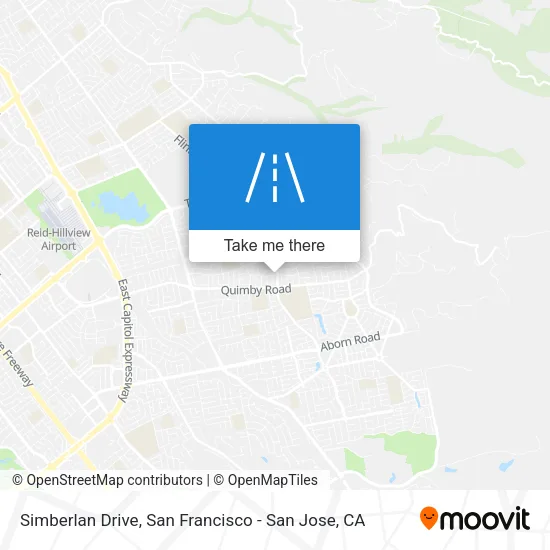 Simberlan Drive map