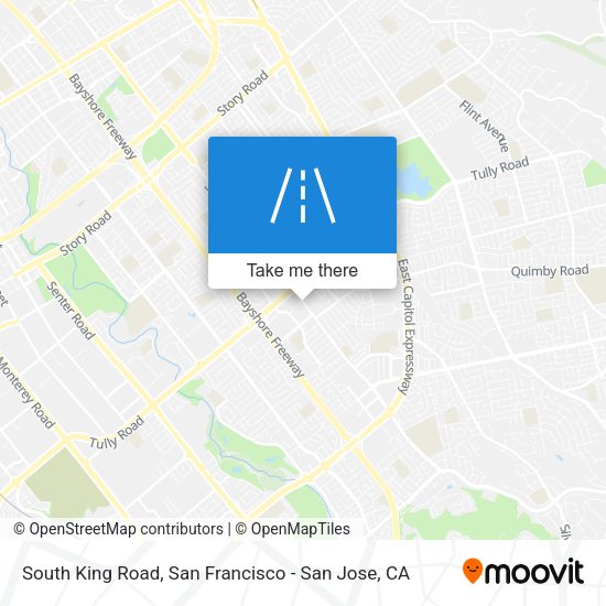 Mapa de South King Road