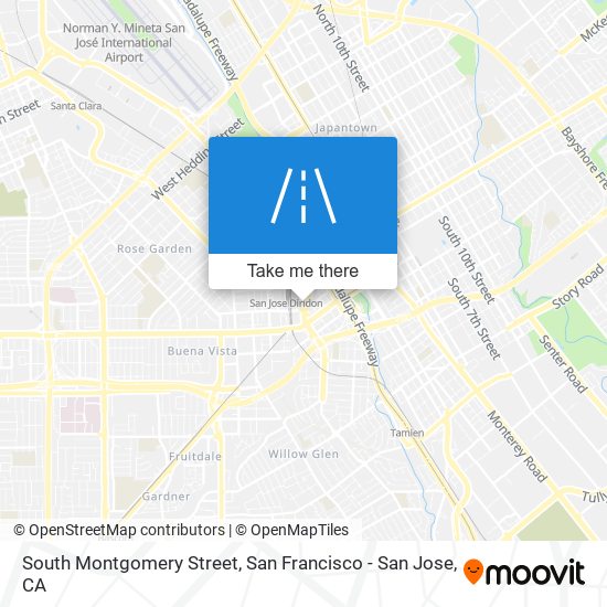 South Montgomery Street map