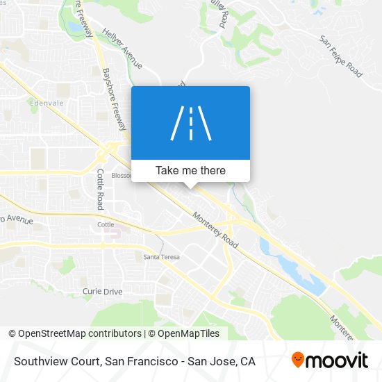 Southview Court map