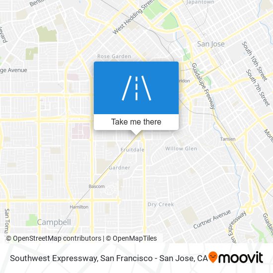 Mapa de Southwest Expressway