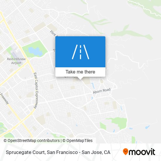 Sprucegate Court map