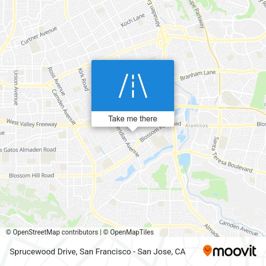 Sprucewood Drive map