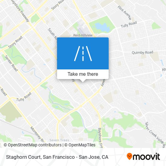 Staghorn Court map